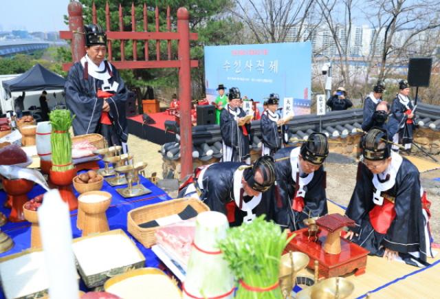 [NSP PHOTO]대구 수성구 수성사직제 개최지역 안녕풍요 기원