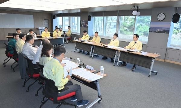 -대구광역시는 지난 2일 시청 산격청사에서 김정기 대구광역시장 권한대행 주재로 시정 현안 점검보고회를 열었다 사진 대구광역시