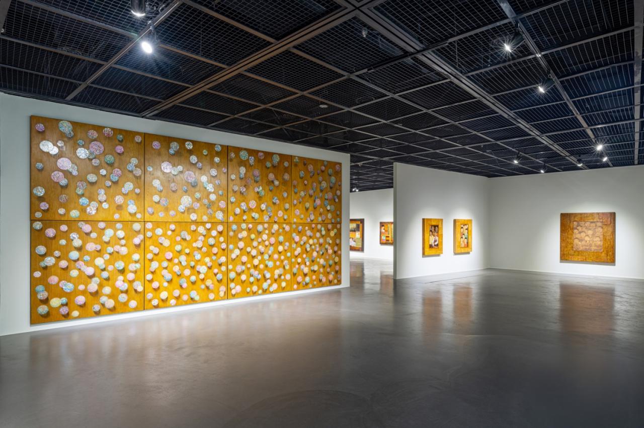 -2026 동시대미감전 김덕용 빛과결 自生之美자생지미 전시 전경 사진 성남문화재단