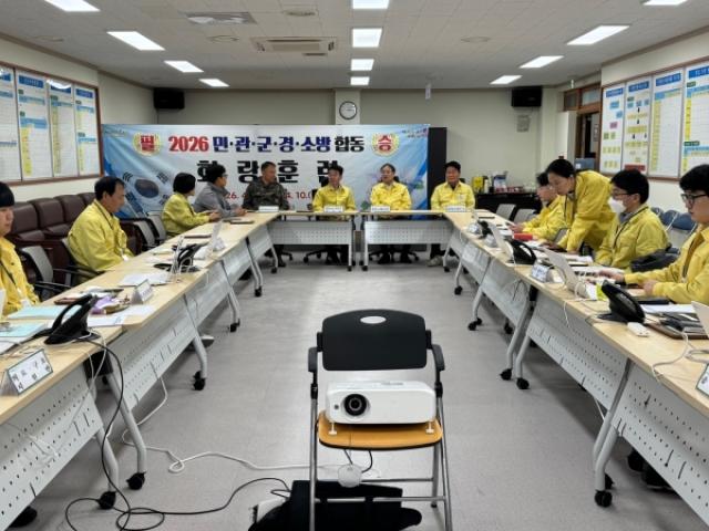 [NSP PHOTO]경주시 화랑훈련 실시통합방위태세 본격 점검