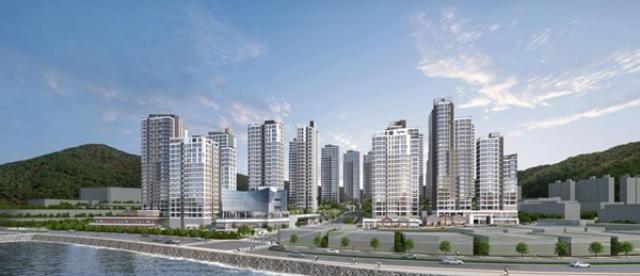 [NSP PHOTO]우미건설 여수서 20여년 만에 분양 재개소제지구 1679가구 공급