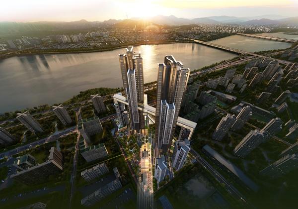 -신반포 1925차 통합재건축 포스코이앤씨 조감도 사진 포스코이앤씨