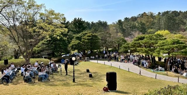 [NSP PHOTO]포스코 포항제철소 찾아가는 클래식 연주회 영일대 블라썸 성료