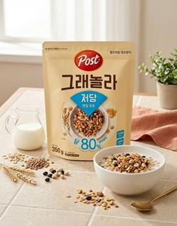 -포스트 그래놀라 저당 렌틸 오트 사진 동서식품