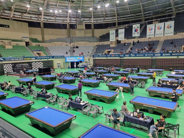 -2026 안동시장배 전국 3쿠션 당구대회가 오는 15일 부터 19일까지 5일간 안동체육관에서 열린다 사진 안동시