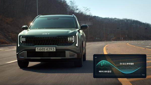 -디 올 뉴 셀토스 하이브리드 계층형 예측 제어 사진 기아