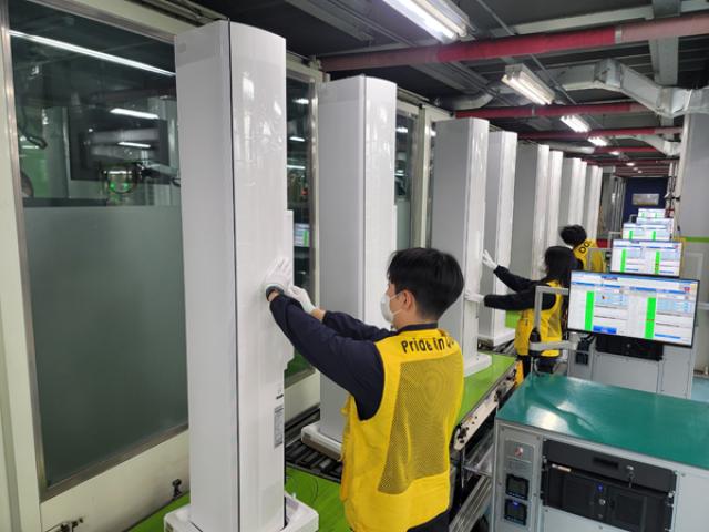 [NSP NEWS Image]삼성전자 에어컨 생산라인 풀가동여름 수요 대응 속도