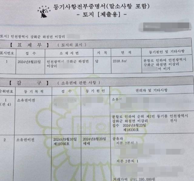 [NSP NEWS Image]김포시의원 강화 농지 매입실제 경작 여부 놓고 논란