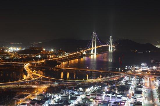 -이순신대교 야경 광양시청