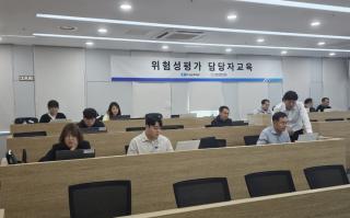 (NSP NEWS Image)여수상의, 위험성평가 담당자교육···안전관리체계 구축