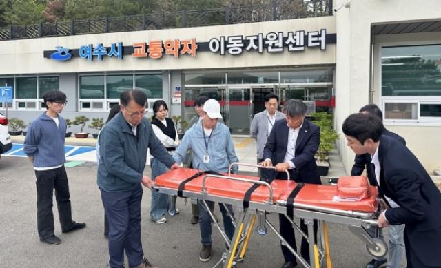 [NSP NEWS Image]여수시 와상장애인 콜택시 도입교통복지 실현