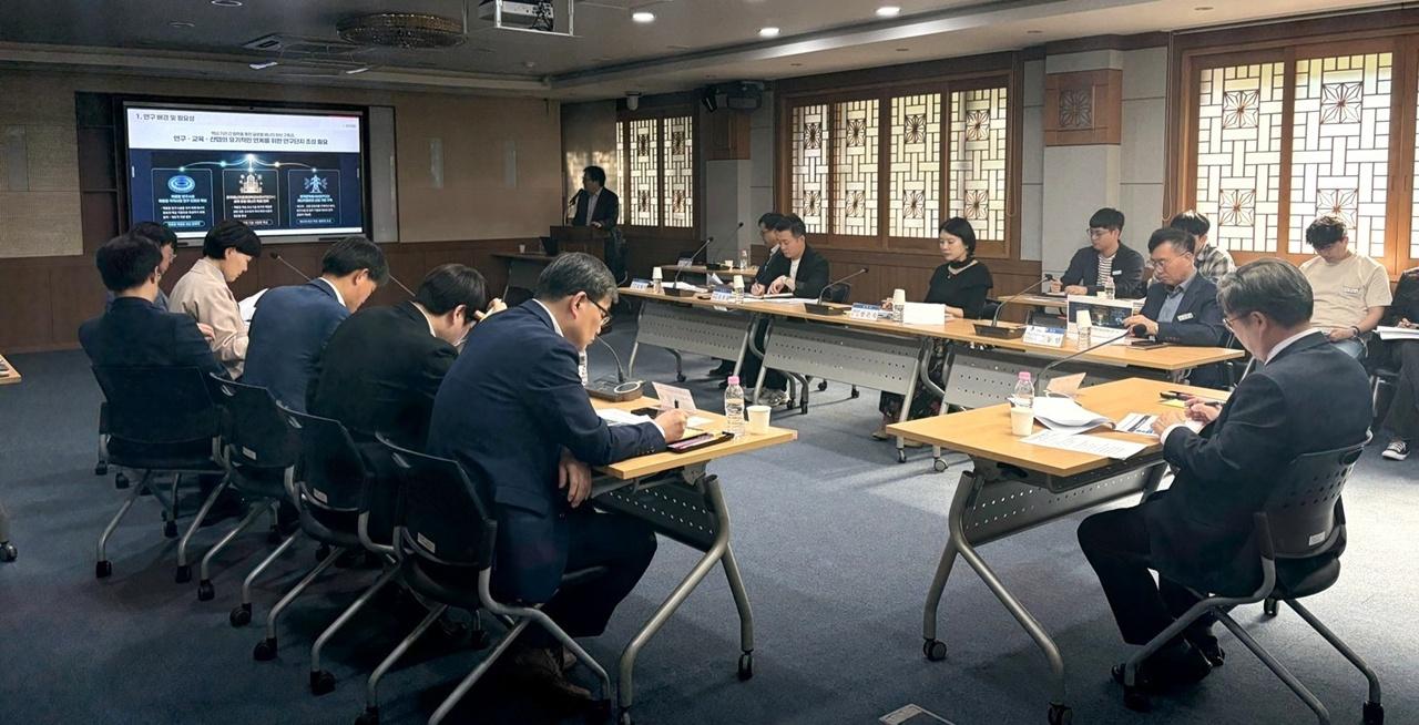 -지난 16일 열린 나주시 에너지(핵융합) 특화 연구개발특구 지정 전략 수립 용역 착수보고회. (사진 = 나주시)