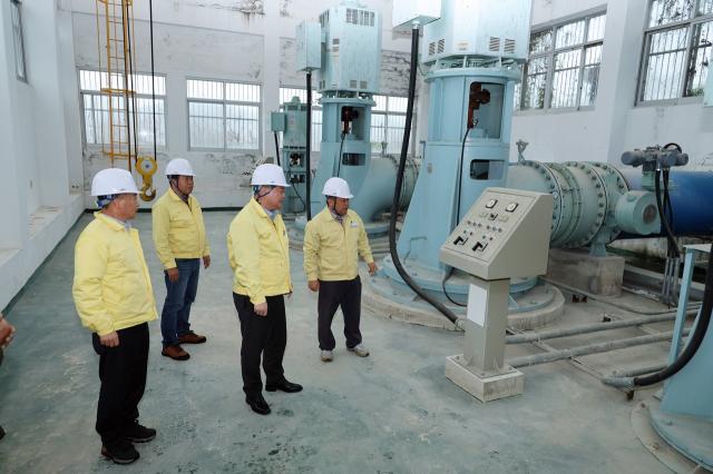 [NSP NEWS Image]장흥군 여름철 집중호우 대비 배수펌프장 점검 실시