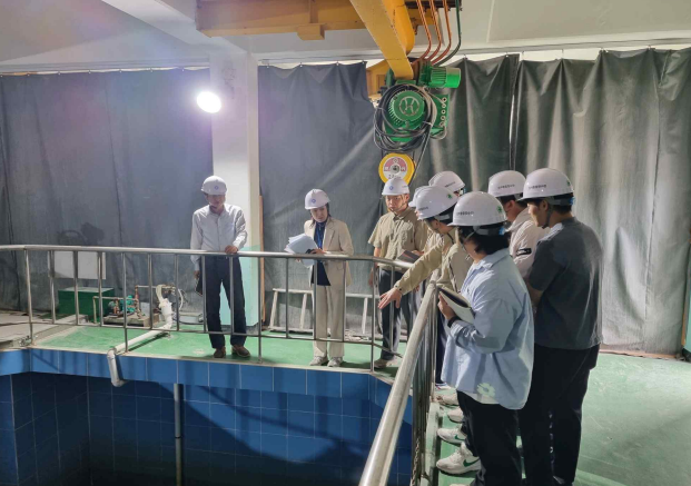 -안양시가 2025년 5월 청계통합정수장에서 안전점검을 실시하고 있다 사진 안양시