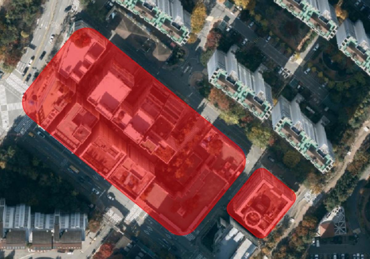 -동백 이음길 골목형상점가 구역도 이미지 용인특례시