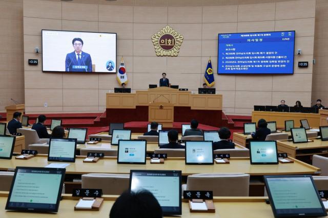 [NSP NEWS Image]김태균 전남도의장 반쪽 통합 안 된다 청사 기능 배치 7월 전 결론 촉구