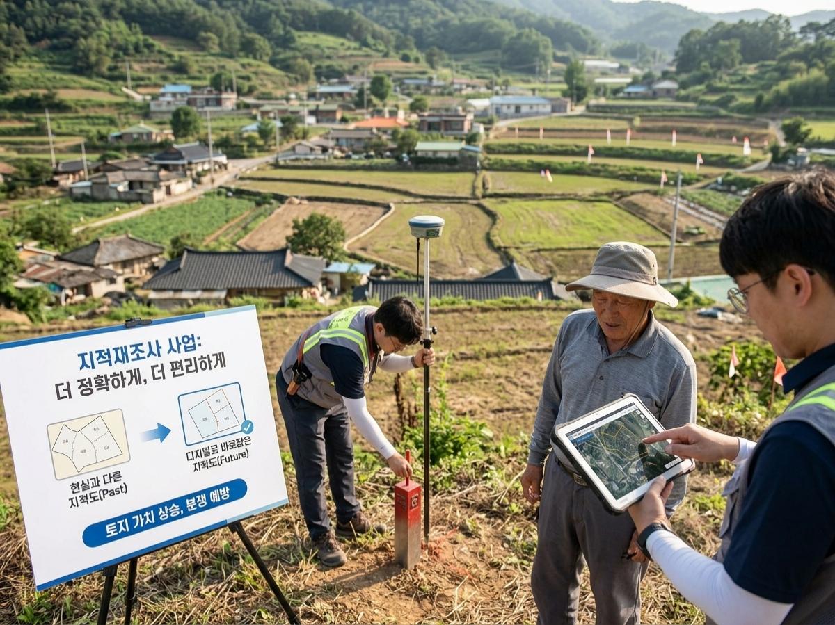 -청도군은 2026년 매전면 상평리 일원상평1지구 443필지 21만3044 토지를 대상으로 지적재조사사업을 추진한다 사진 청도군
