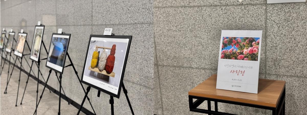 -군포미디어센터 수강생 사진전시회 모습 사진 군포시