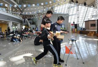 (NSP NEWS Image)광명스피돔, ‘인도어 오리엔티어링 대회’ 성료…250여 명 이색 레이스 펼쳐