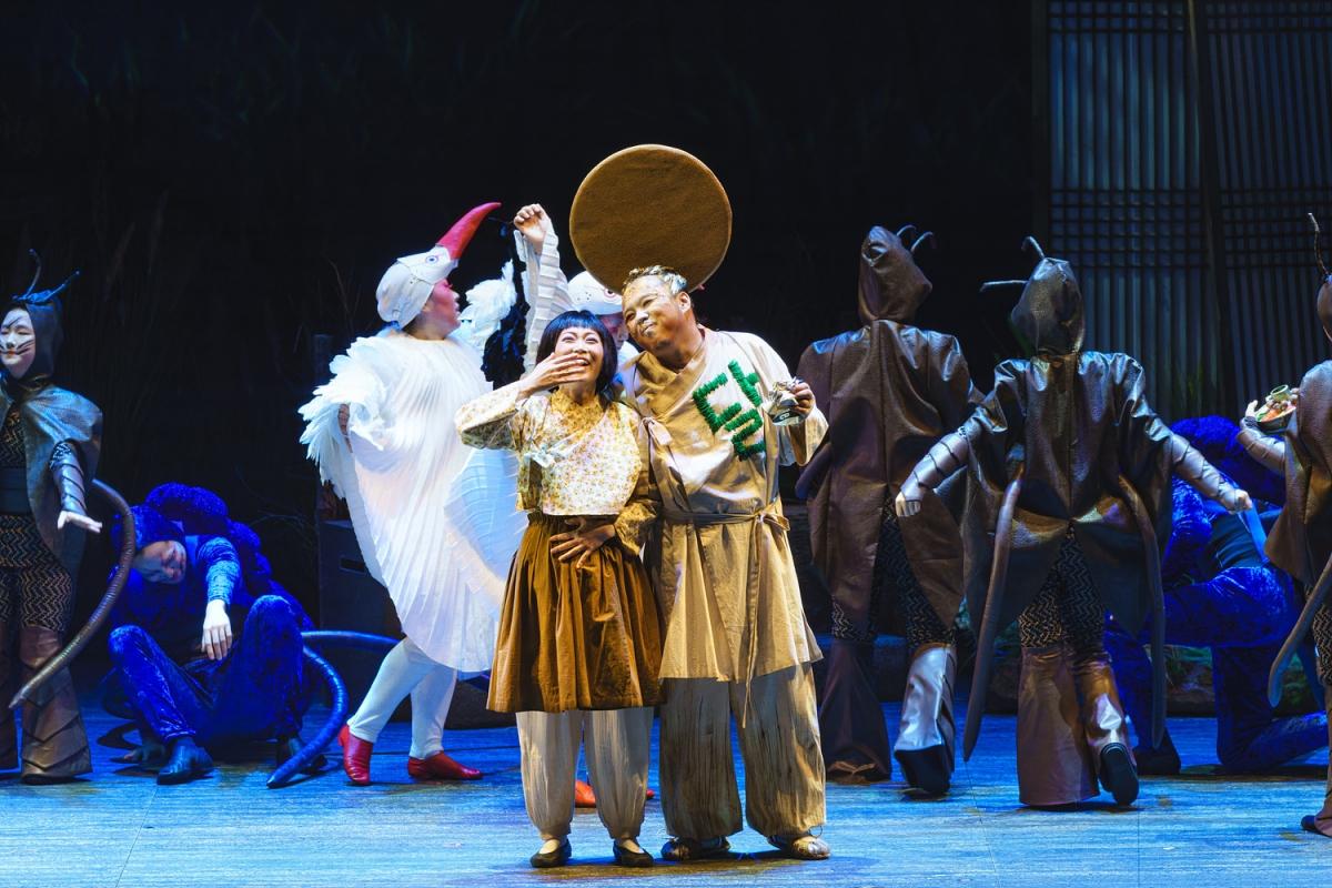 -창작오페라 바람의 노래 공연 모습 사진 성남문화재단