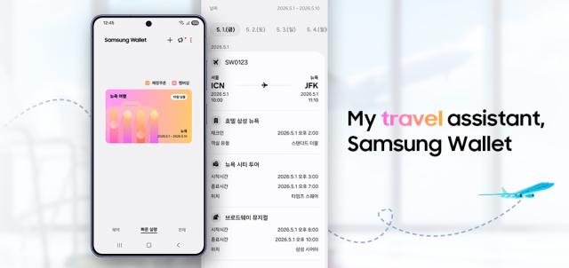 [NSP NEWS Image]삼성전자 삼성 월렛 여행 서비스여행 정보 통합 관리