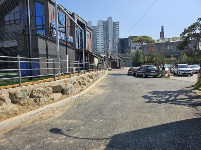 [NSP NEWS Image]용인시 수지구 상현동 심곡로 노후 도로 정비 완료안전한 통행 환경 조성