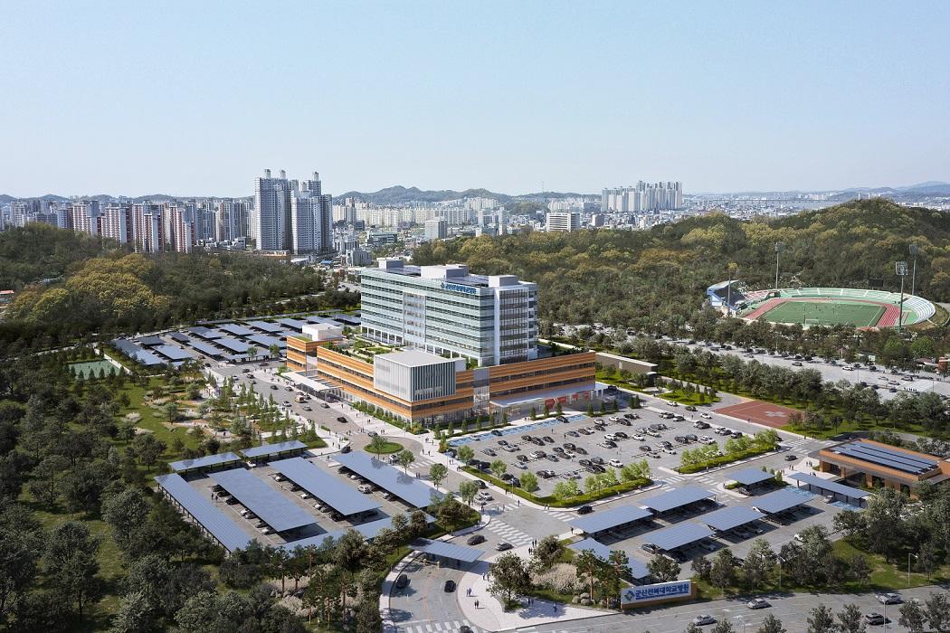 -군산전북대병원 건립사업 조감도