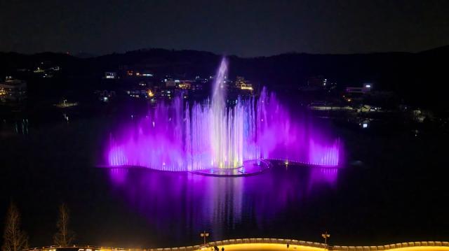 [NSP NEWS Image]안성 칠곡호수공원 음악분수 신규 콘텐츠 추가야간 관광 매력 강화