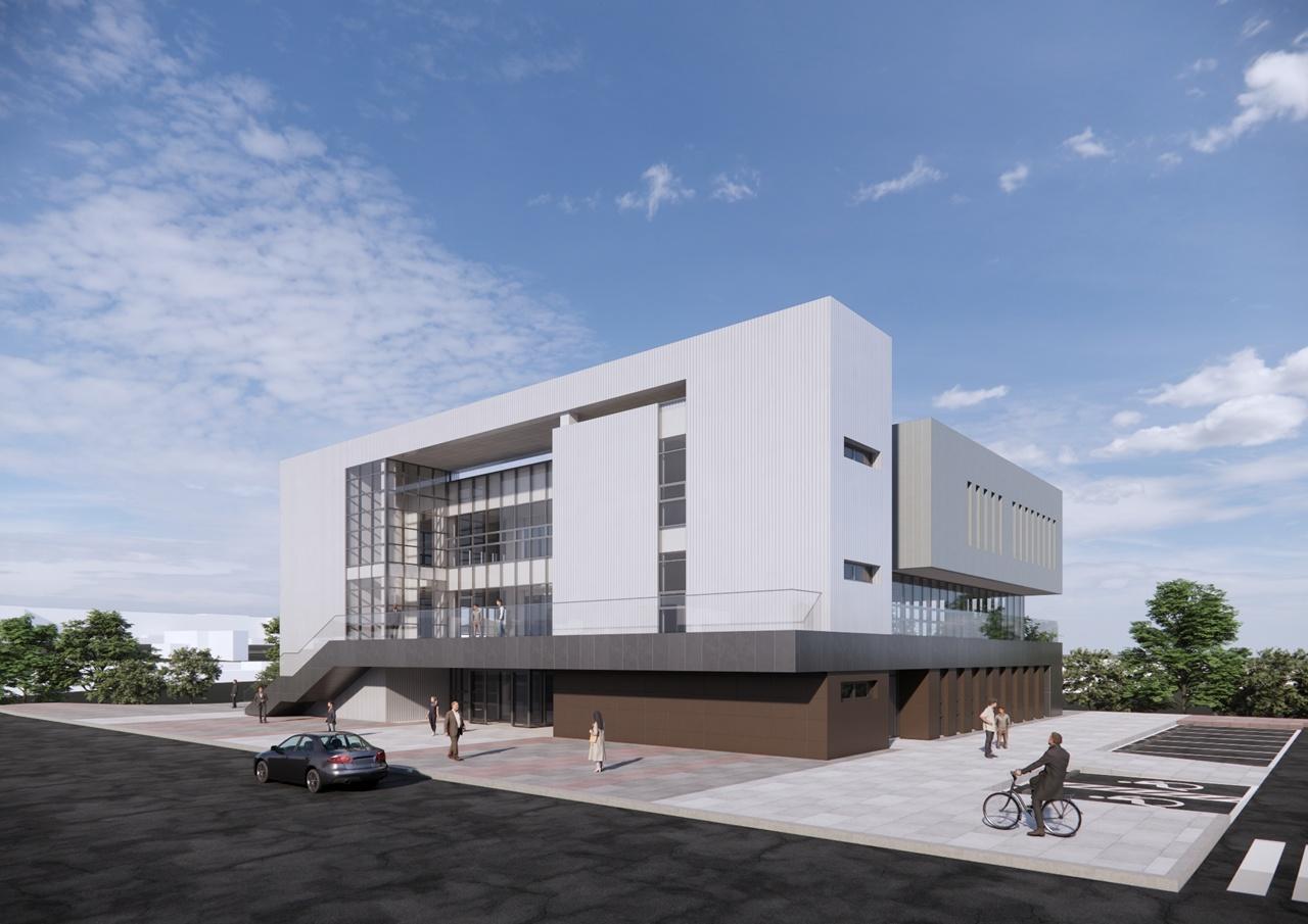 -오는 8월 준공을 앞둔 담양 세대어울림센터 조감도 사진 담양군