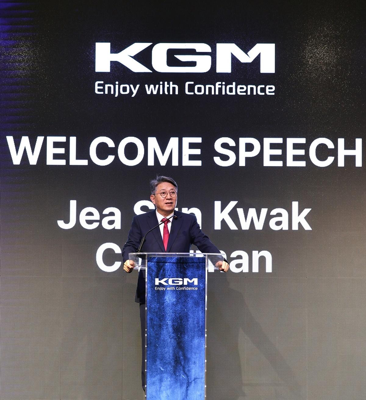 -곽재선 KGM 회장 사진 KGM