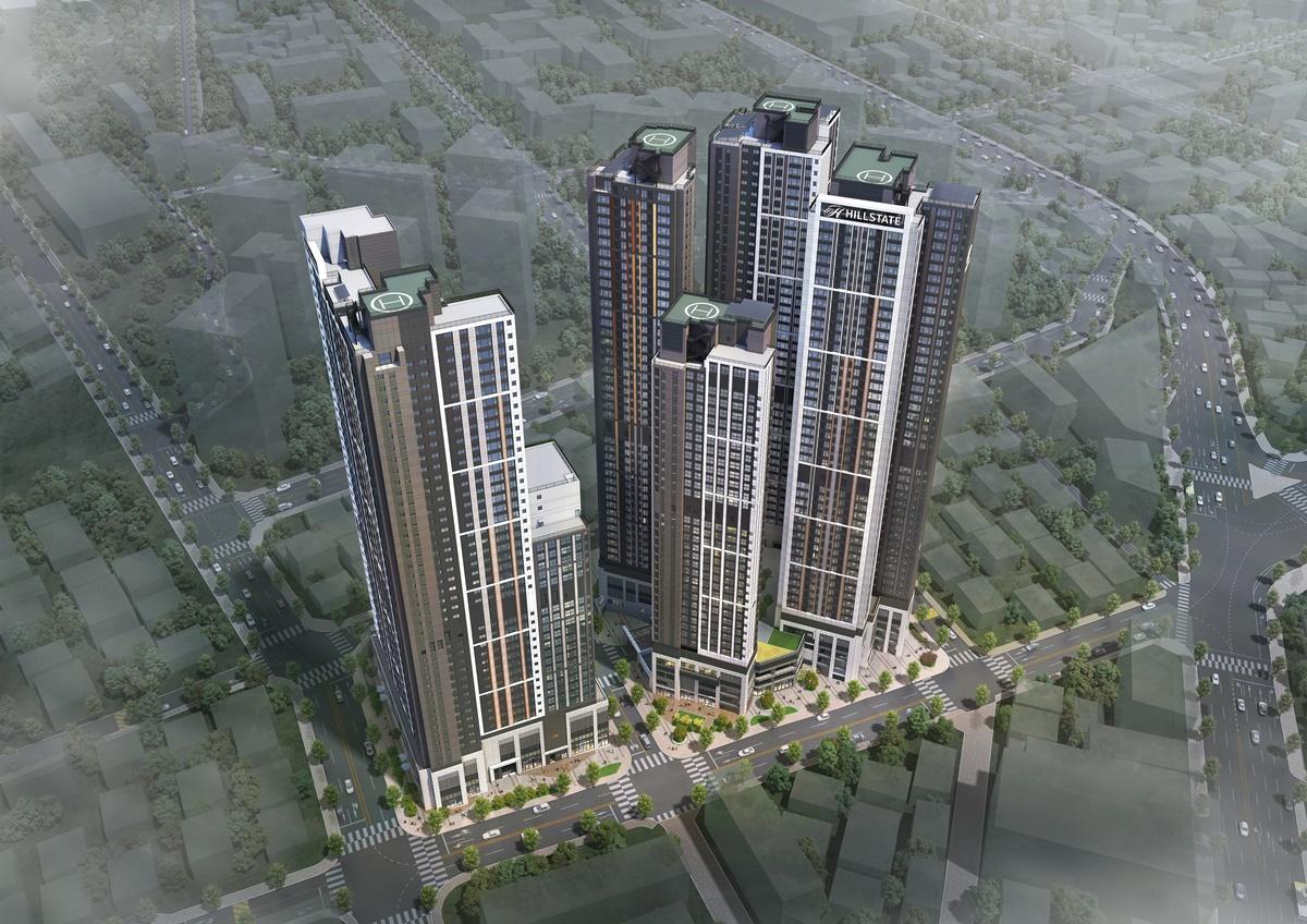 -힐스테이트 선암호수공원 조감도 현대건설