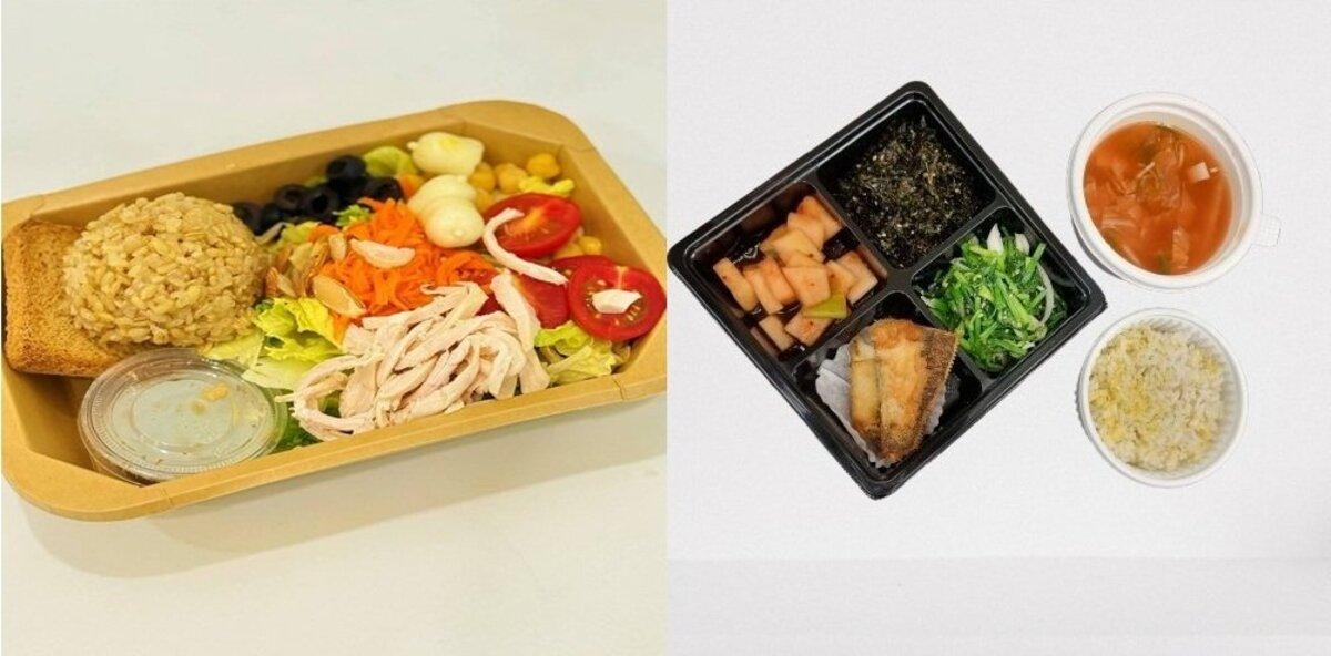 -수원새빛돌봄에서 지원하는 식사 음식 모습 사진 수원시