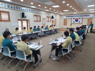 (NSP NEWS Image)강진군,  유관기관 합동 여름철 자연재난 대비 선제 대응체계 점검