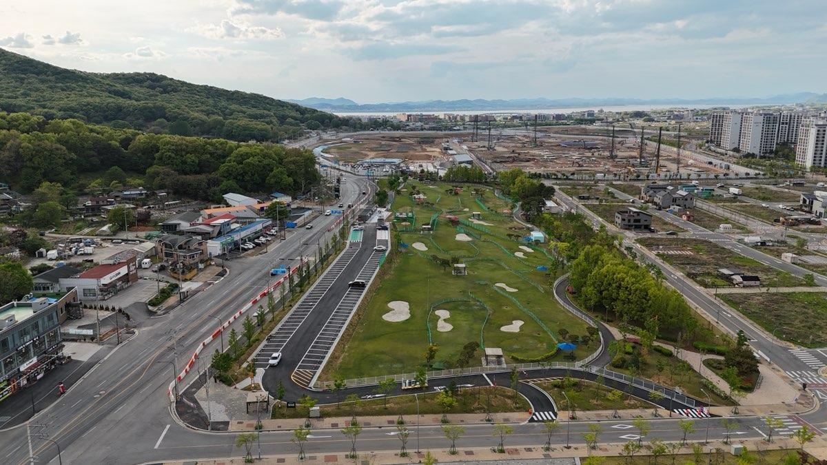 -심학산파크골프장 주차장 사진 파주시