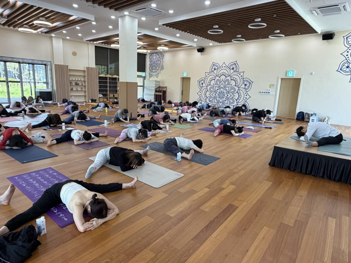 -부울경대구경북 지역특강 에너지요가 워크숍 모습 사진 원광디지털대학교