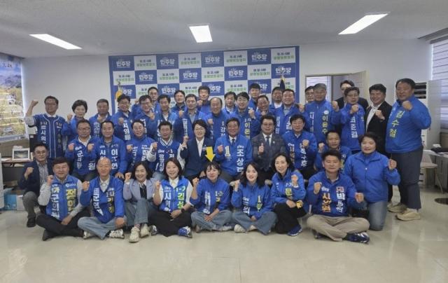 [NSP NEWS Image]민주당 순천광양곡성구례을 후보들 원팀 결집본선 승리 다짐