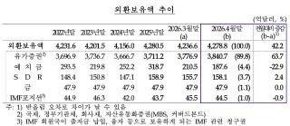 [NSP NEWS Image][DB속이야기]환율 방어에도 외환보유액 늘었다…달러 약세의 역설