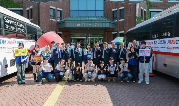 -iM뱅크는 지난 6일 계명대학교에서 ‘대학생 헌혈 캠페인 지원사업