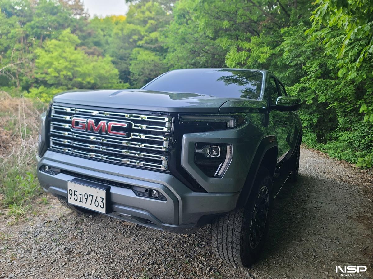 -GMC 픽업트럭 캐니언 드날리(Denali) 트림 (사진 = 강은태 기자)