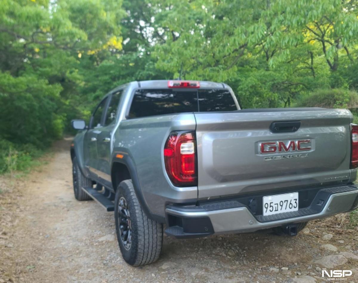 -GMC 픽업트럭 캐니언 드날리(Denali) 트림 (사진 = 강은태 기자)