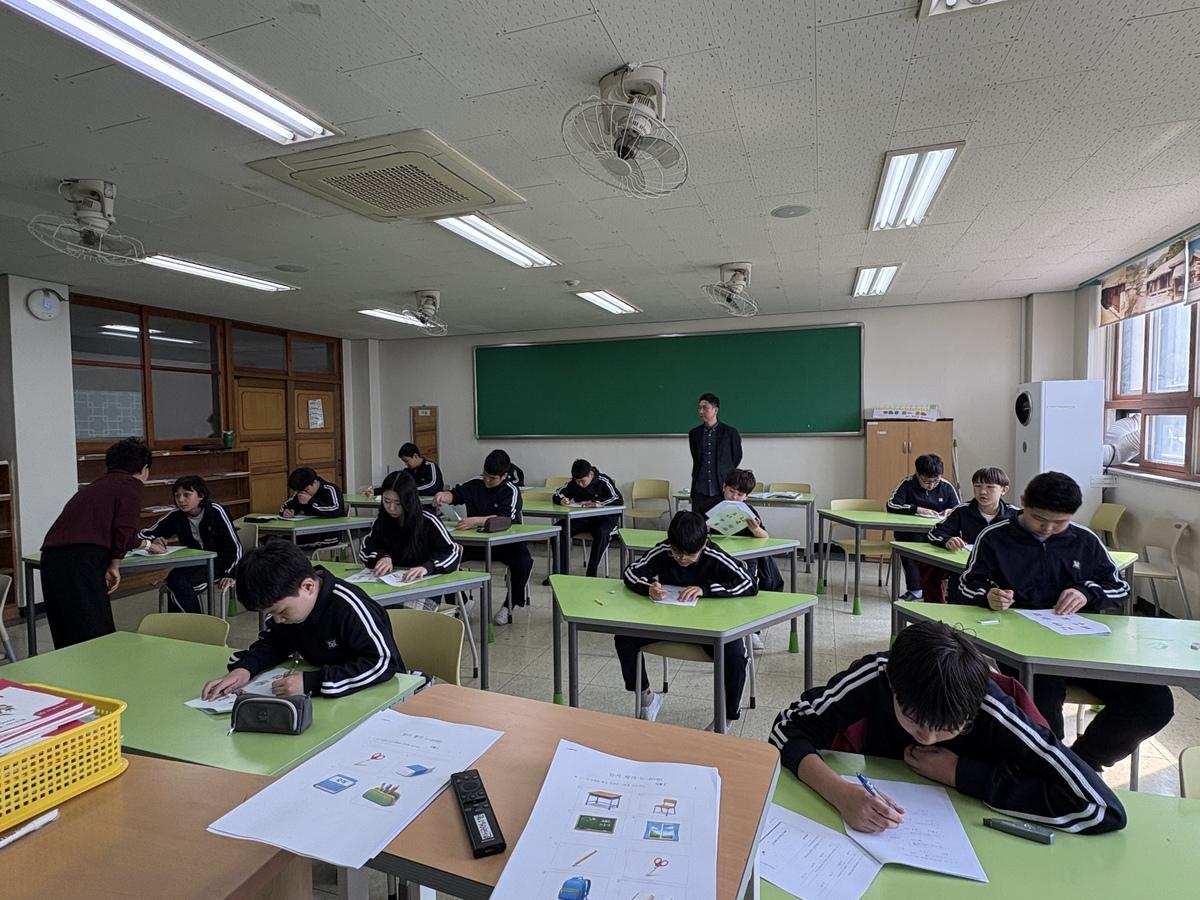 -경기한국어랭귀지스쿨 선이수제 운영 모습. (사진 = 경기도교육청)