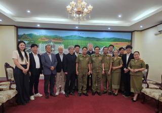 (NSP NEWS Image)영남대학교의료원, 라오스 공안부 현대식 병원 건립사업 현지 상황 확인 및 협력 강화