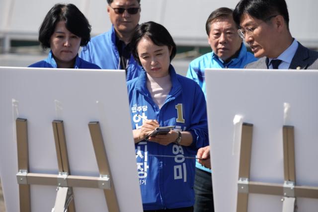 [NSP NEWS Image][6.3지방선거] 천영미 안산시장 후보 “신길2지구, 인구 위기 극복 전략 요충지로”