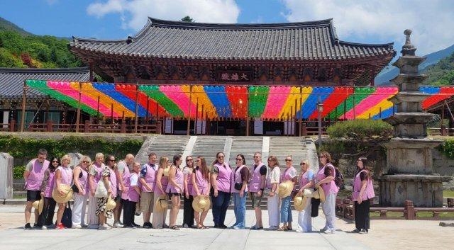 [NSP NEWS Image]지리산 대화엄사, 로얄캐리비안 관광객 대상 템플스테이 운영…한국 전통문화 매력 체험