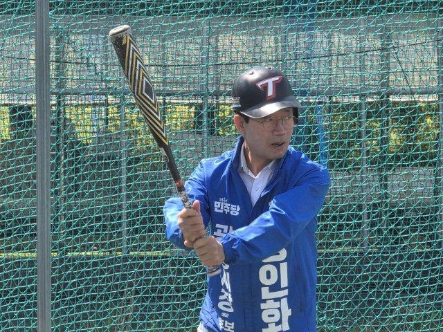 [NSP NEWS Image][선거경제포커스]정인화 광양시장 후보, ‘프로야구장 유치’ 선언…스포츠 경제 시대 연다