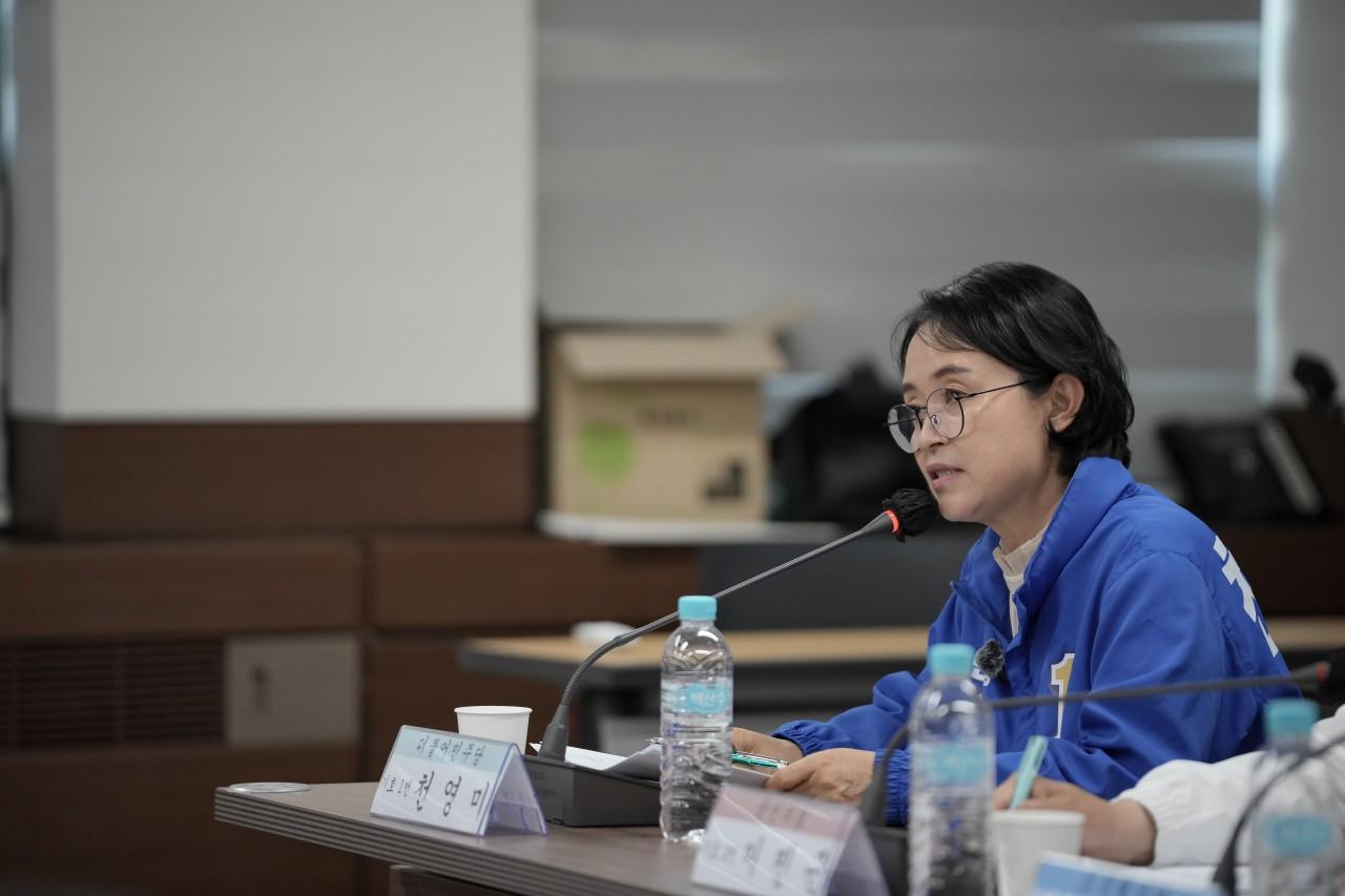 -천영미 안산시장 후보 (사진 = 천영미 안산시장 선거 캠프)
