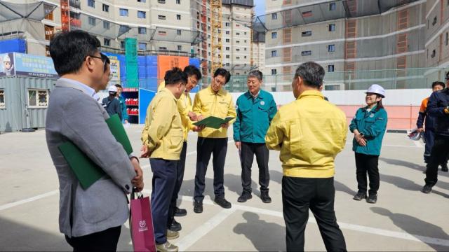 [NSP NEWS Image]안동시, 공동주택 건설현장과 요양병원 ‘민관합동 안전점검’ 실시