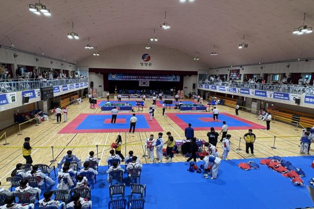 [NSP NEWS Image]영양군, 제26회 경상북도협회장기 합기도 대회 개최