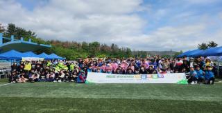 [NSP NEWS Image]현대제철 포항공장 노사, ‘제5회 연합 운동회’ 개최...발달장애인과의 화합의 장