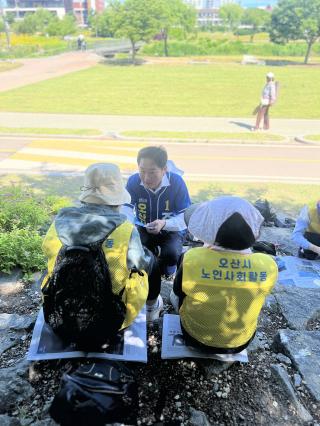 (NSP NEWS Image)[6.3지방선거] 조용호 민주당 오산시장 후보, 초평동 맞춤형 공약 발표